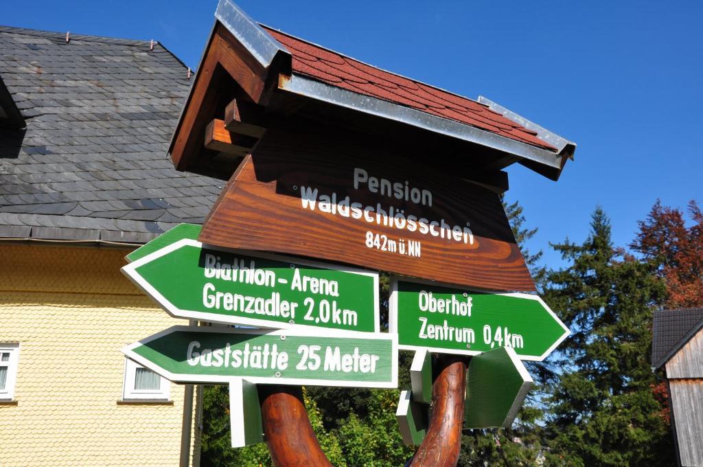 Pension Waldschloesschen Oberhof  Eksteriør billede